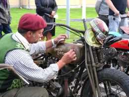 Römö Motor Festival Starterlaubnis mit Plakette