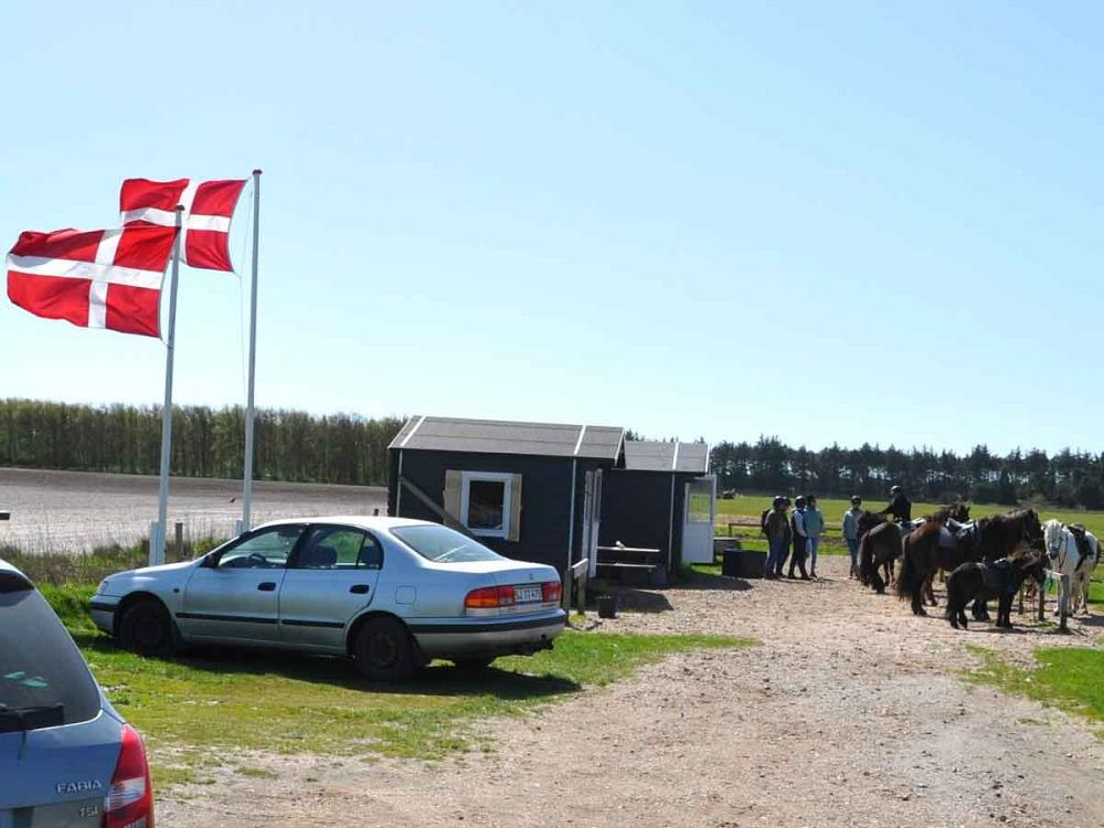 Ponyfarm Römö liegt unmittelbar am Strand